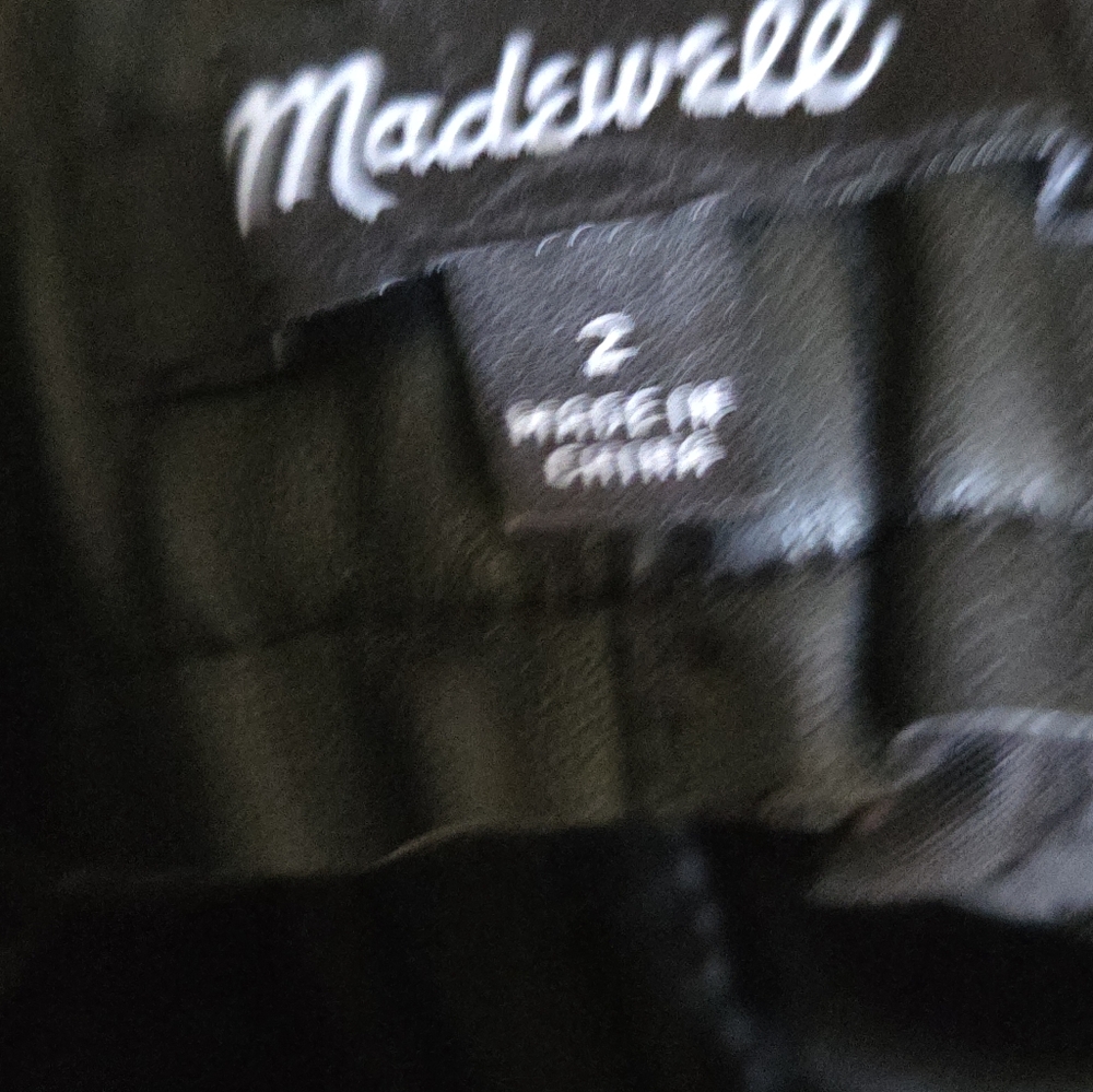 NEW Madewell Vegan Leather Pull-On Paperbag Pants - Picture 6 of 7